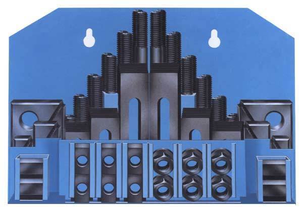 零件加工中銑床的夾具